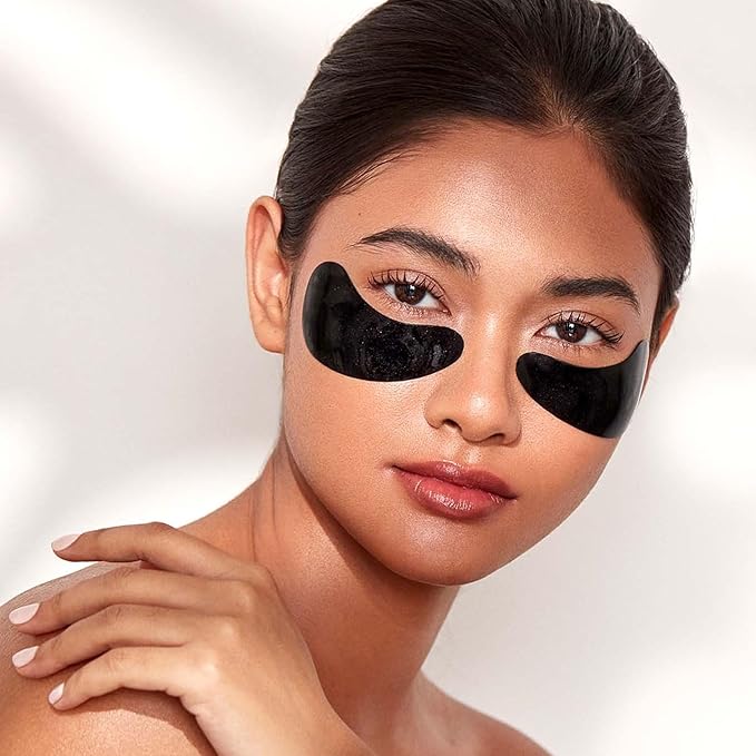111SKIN Black Diamond Eye Mask, Hydrating Under Eye Patches for Dark Circles with Retinol, Hyaluronic Acid & Niacinamide, Helps Lift & Firm the Appearance of Fine Lines & Undereye Area, 8 Pairs-FemmiqueWomen