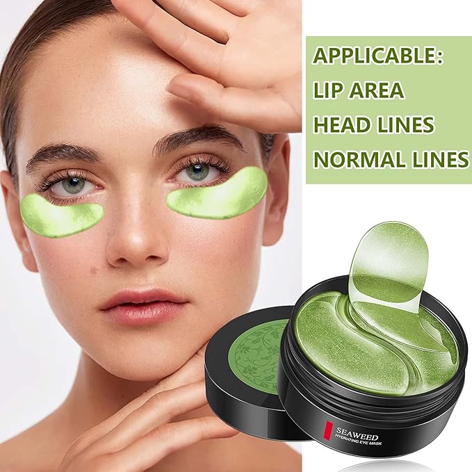 30 Pairs Under Eye Masks,Moisturizing Hydrating Under Eye Patches for Puffy Eyes,Under Eye Treatment for Dark Circles Eye Bags Fine Lines,Eye Skin Care Products for Women & Man-FemmiqueWomen