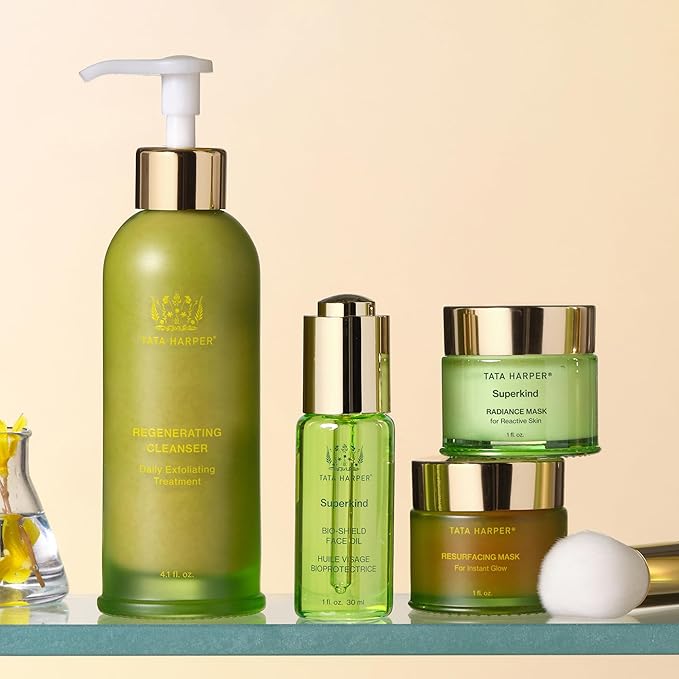 Tata Harper Superkind Radiance Mask, Gentle Glow Mask for Sensitive Skin, Skin Barrier Support, Hypoallergenic Skincare, Fragrance Free, Natural Skincare, Dermatologist Tested, Vegan, 30ml-FemmiqueWomen