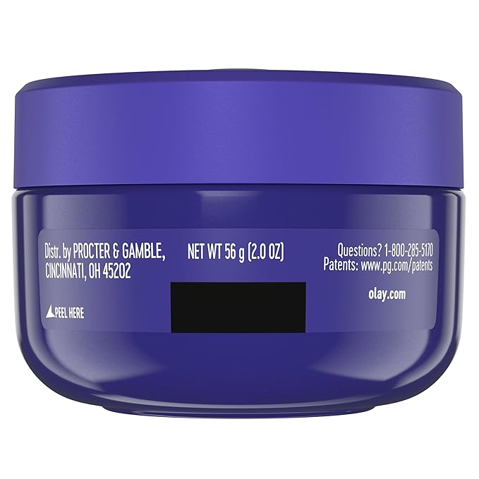 Olay Retinol Face Moisturizer, Smooth & Renew Cream for Women, Fragrance-Free - Anti-Aging, Anti-Wrinkle, Smooth Fine Lines, Tightening, Brightening - Recyclable Sustainable Eco Jar, Non-Greasy, 2 Oz-FemmiqueWomen