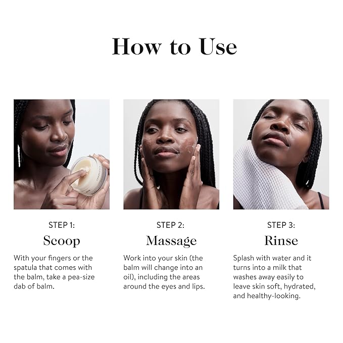 goop Beauty Cleansing Balm | Makeup Remover & Facial Cleanser for Sensitive Skin | Saffron Extract, Vitamin E, & Biofermented Cleansing Microspheres | Removes Dirt, Pollution, & Sunscreen | 3.4 fl oz-FemmiqueWomen