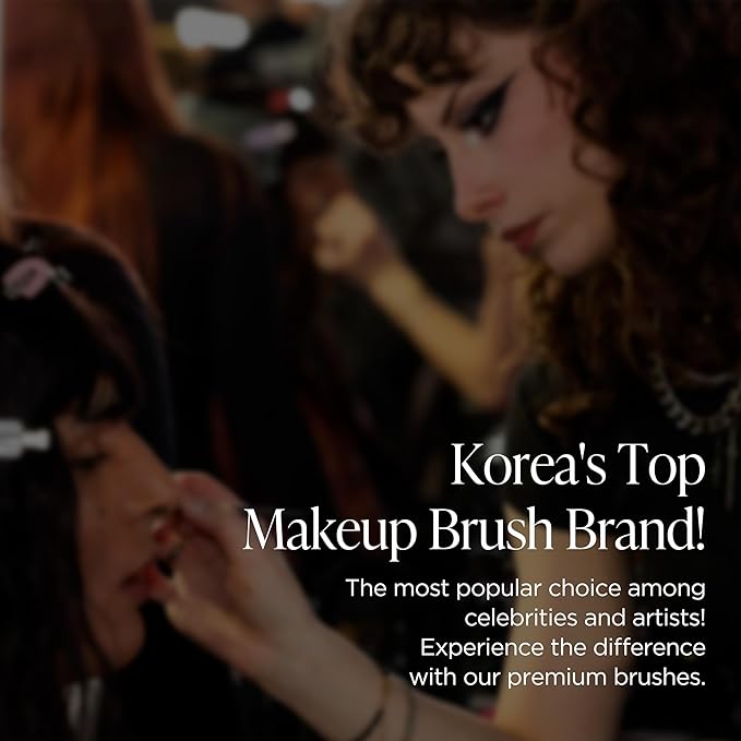 Piccasso FB33 Foundation Brush – Tapping Cover Brush for Liquid & Cream Foundation, Fills Pores with Soft Bristles for Smooth and Flawless Face Makeup, Professional Korean Beauty Tool-FemmiqueWomen