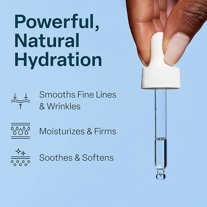 QRxLabs Pure Organic Squalane Oil & Vitamin E Oil for Face & Skin - 2 Fl Oz - USDA & ECOCERT Certified Organic Sugarcane - Hydrating Facial, Body & Hair Formula - Reduces Fine Lines & Wrinkles-FemmiqueWomen