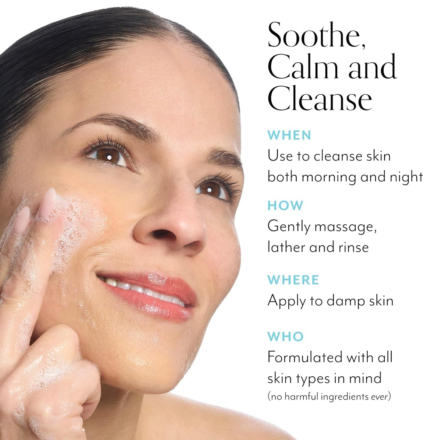 Bliss Rose Gold Rescue Foaming Face Wash – 6.4 Fl Oz – Gentle Cleanser for Sensitive Skin with Rose Water & Colloidal Gold – Non-Drying, Vegan & Cruelty-Free – Removes Makeup & Dirt-FemmiqueWomen