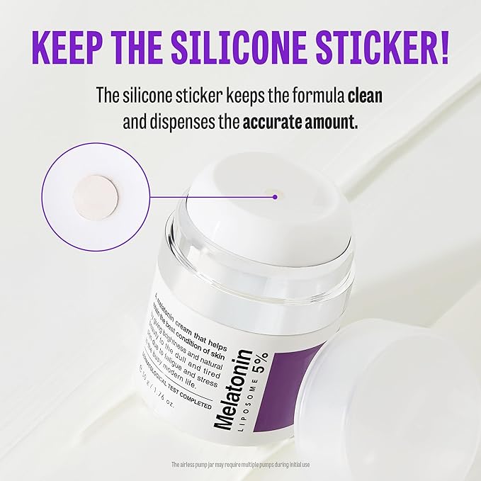 Time Return Melatonin Cream | Face Hydrating Cream & Face Moisturizer for Dry Skin | Relaxing Face Cream for Women & Men | Melatonin Face Cream for Resilient Skin, 1.76 oz-FemmiqueWomen