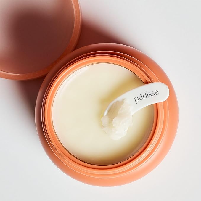 pūrlisse Pumpkin Chai Latte Cleansing Balm - Hydrating Facial Cleanser Enriched with Pumpkin, Chai & Soy Milk - Makeup Remover Balm & Gentle Face Wash for Women & Men (3.4 oz)-FemmiqueWomen