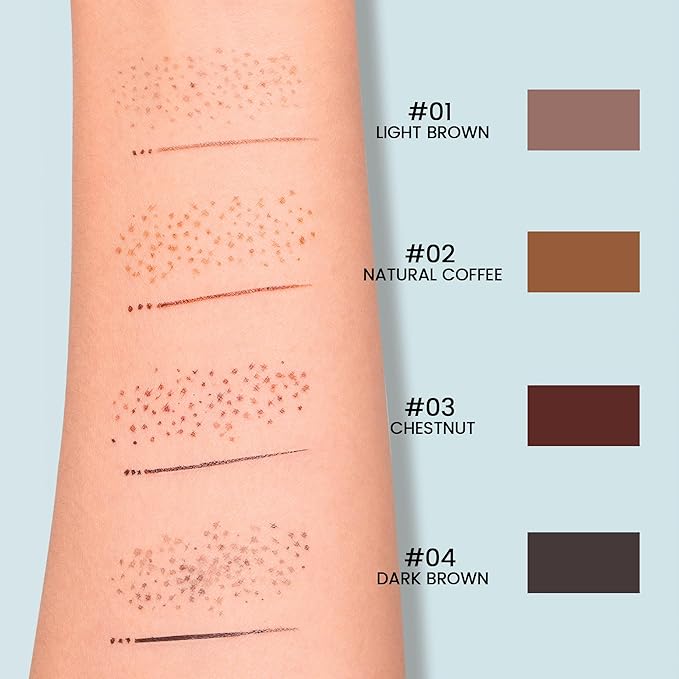 2-in-1 Dual Ended Microblading Freckle Pen & Freckle Stamp,Waterproof Freckle Stamp & Precise 15°Tip for Natural Lifelike Freckle Makeup,Perfect Make up,Last 24Hrs.-FemmiqueWomen