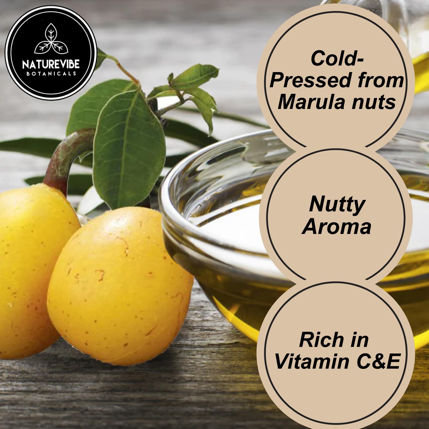 Naturevibe Botanicals Marula Oil 32 Ounces | 100% Pure and Natural | Great for Skin Care and Hair Care-FemmiqueWomen