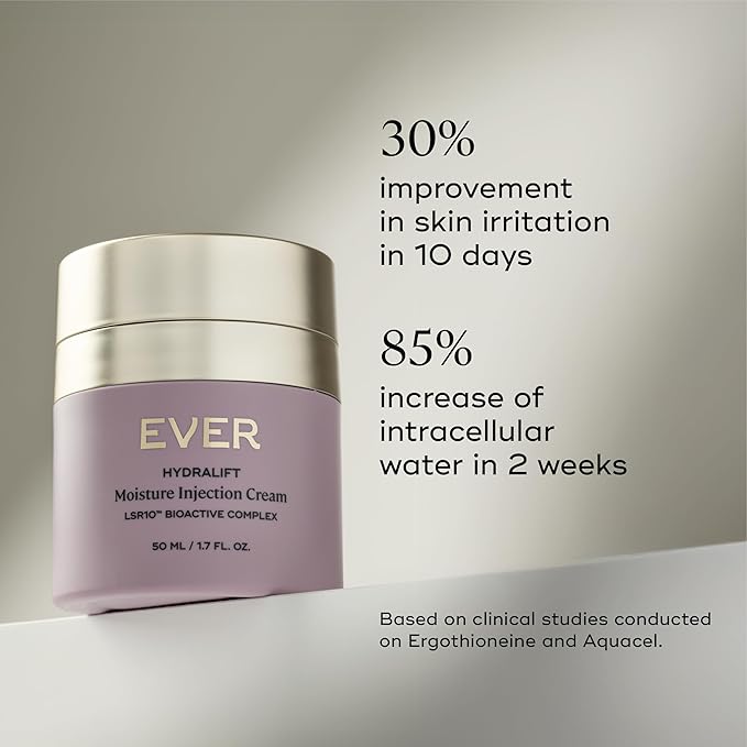 EVER Hydralift Moisturizer (Normal Skin) - Increases skin's ability to retain moisture by 70% - Clinically proven to reduce the top 10 signs of aging - Made in the USA - 1.7oz/50ml-FemmiqueWomen