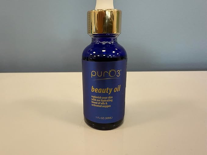 PurO3 Beauty Oil – Vegan Hydrating Face Oil with Activated Oxygen – Natural Skin Care for Radiant and Smooth Skin, 30 ml-FemmiqueWomen