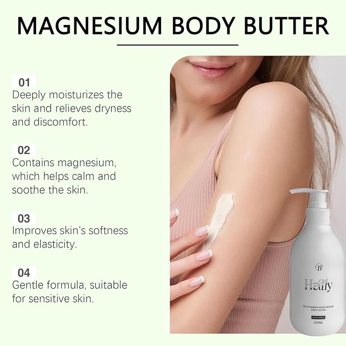 Body Lotion from Korea Whitening Remove Dark Spots, Original Niacinamide Whitening Body Lotion for Dry, Rough & Sensitive Skin, Moisturizing & Nourishing (2)-FemmiqueWomen