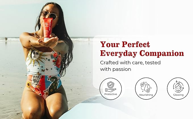 Tallow Sunscreen SPF 50 – Everyday Solar Shield Mineral Sunscreen | Grass-Fed Tallow & Zinc Oxide – Non-Greasy, Baby Safe, Reef Friendly, Chemical-Free Moisturizer – 3.38 oz-FemmiqueWomen