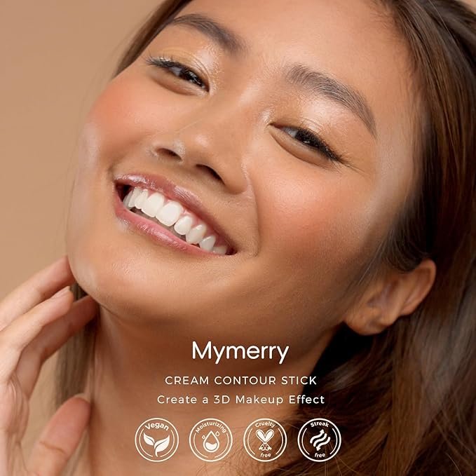 2Pcs Contour Stick Makeup，Cream Blush for Cheeks, Contour Stick + Blush Stick for Dewy Makeup Look，Long-Wear & Hydrating Formula | Contour Stick + Blossom Blush for Light to Light Medium…-FemmiqueWomen