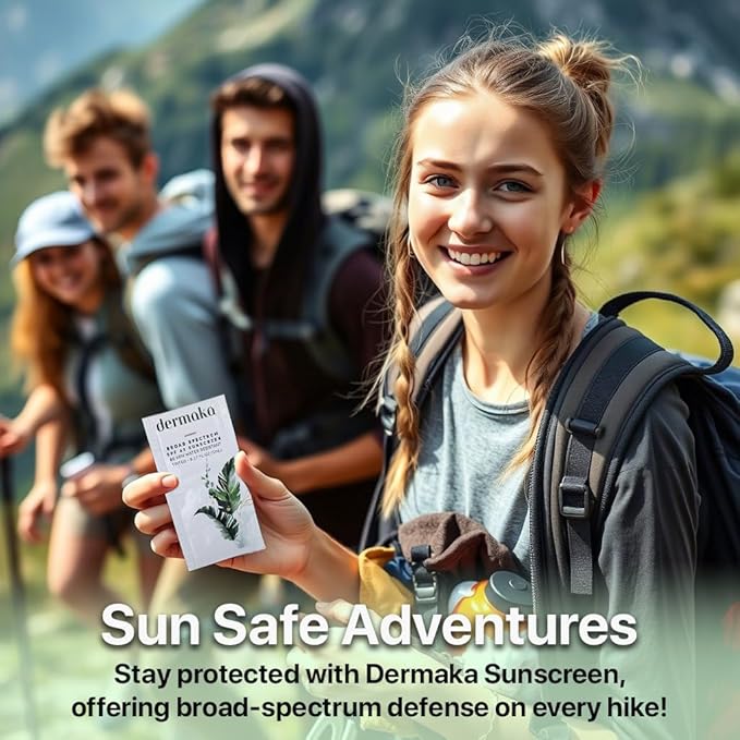 Mineral Tinted Sunscreen SPF 42 for Face – 5ml 25 Packets with Zinc Oxide & Titanium Dioxide – Water Resistant 80 Min – Moisturizes & Soothes – Beach Must Haves, Travel Essentials, Party Favor-FemmiqueWomen