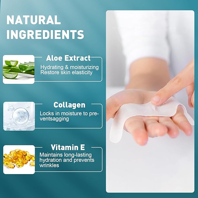 28 Pcs Forehead Wrinkle Patches - Anti Wrinkle Facial Patches with Collagen and Vitamin E for Face Overnight to Smoothing Fine Frown Lines & Wrinkles Treatment-FemmiqueWomen