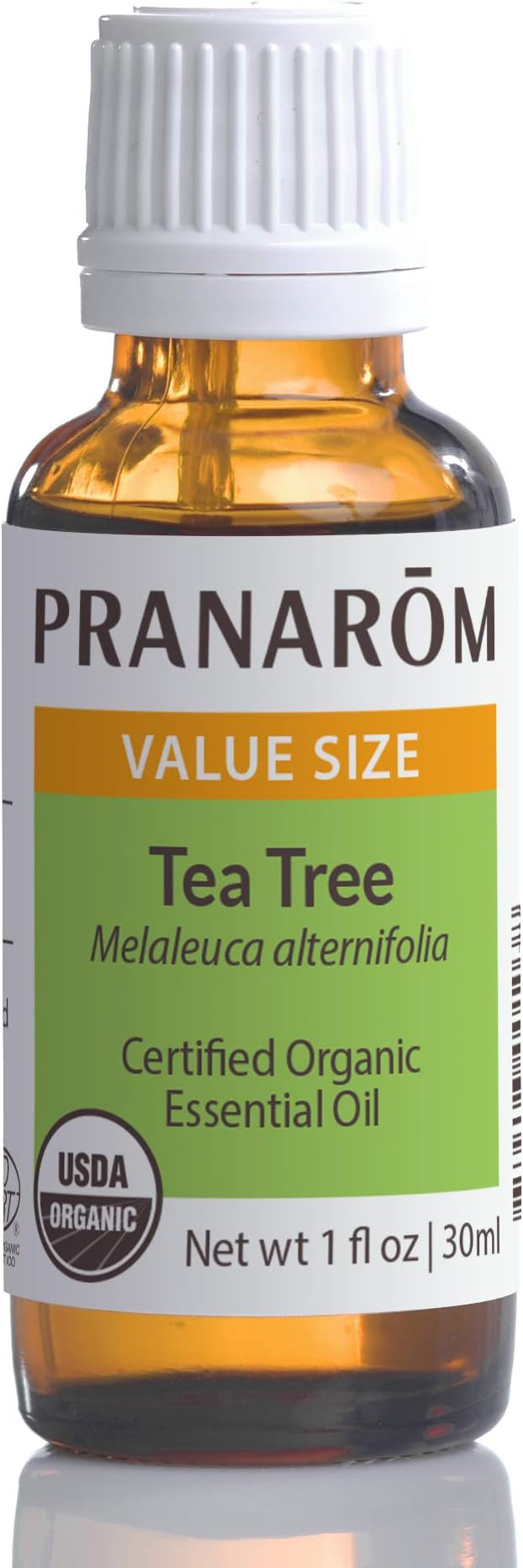 Pranarom USDA Certified Organic Tea Tree Essential Oil (30ml), 100% Pure Undiluted Therapeutic Grade from Zimbabwe for Aromatherapy, Diffuser, Healthy Skin & Hair, Massage, Relaxation-FemmiqueWomen