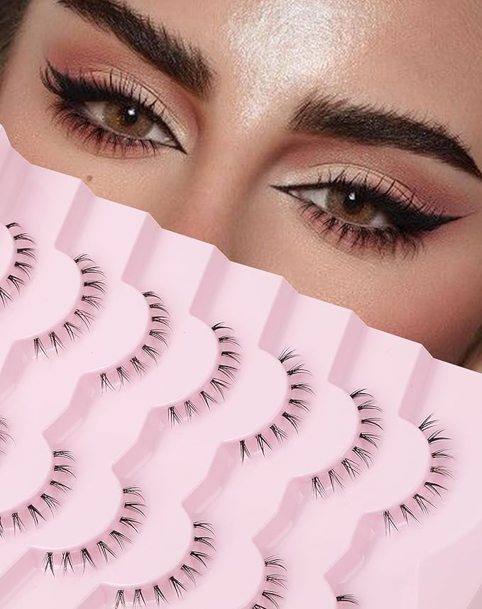 Bottom Lashes Bottom Eyelashes False Lower Lashes Fake Bottom Eyelashes 7 Pairs Bottom-3-FemmiqueWomen