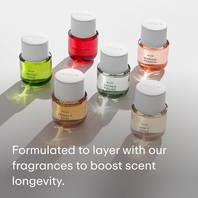 PHLUR Missing Person Body Oil For Women & Men - Lightweight & Nourishing - With Ceramide-Rich Oils & Skin-Mimicking Lipids - Bergamont, Musk, Orange & Sandalwood Floral Scented Body Oil (4 Fl Oz)-FemmiqueWomen