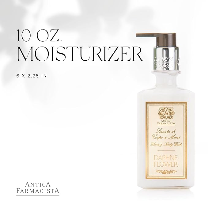 Antica Farmacista Body Moisturizer - Moisturizing Scented Lotion - Premium Body Moisturizer - Luxury Gift for Women & Men - Hand & Skin Hydration - Daphne, 10 Fl Oz-FemmiqueWomen