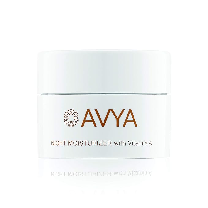 AVYA Night Moisturizer (0.34oz) - Advanced Ayurvedic Skincare/Retinol Cream with Antioxidants/Reduces Fine Lines and Wrinkles-FemmiqueWomen