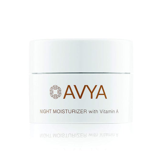 AVYA Night Moisturizer (0.34oz) - Advanced Ayurvedic Skincare/Retinol Cream with Antioxidants/Reduces Fine Lines and Wrinkles-FemmiqueWomen