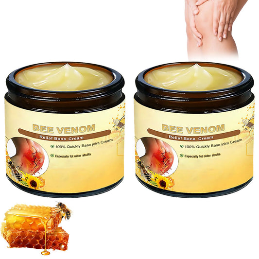 2 Pcs Bee Venom Joint Cream - Advanced Joint and Bone Cream, Specially for Back, Neck, Hands, Knees-FemmiqueWomen