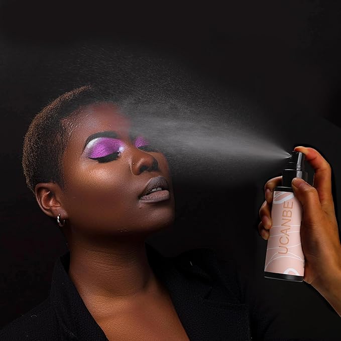 UCANBE Ultra Matte Makeup Setting Spray for Oily Skin, Long Lasting Finishing Spray for Face Make Up, Weightless Mattifying Setting Mist, 3.38 Fl.oz-FemmiqueWomen