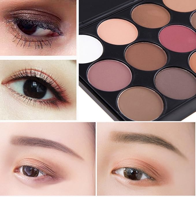 15 Colors Eyeshadow Makeup Palette Cosmetic Contouring Kit - Perfect for Professional and Daily Use-FemmiqueWomen
