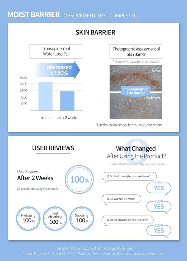 Dermafirm Moist Barrier Intensive Moisturizer Face Cream M4 | Korean Face Moisturizer Face Lotion for Hydration & Nourishment w/Ceramide, Peptide & Collagen | No Animal Trials No Paraben 1.69 fl oz-FemmiqueWomen