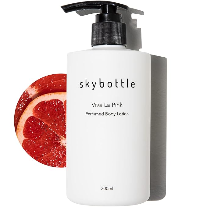 skybottle Perfumed Body Lotion with Pump, Fast Absorbing, Korean Skin Care, Grapefruit Citrus Scented Lotion for Women & Men, 10.1 Fl. Oz-FemmiqueWomen