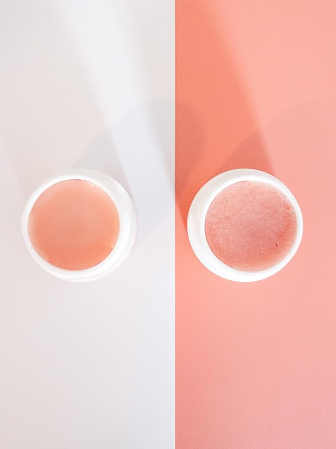 100% Natural Lip Balm and Lip Scrub Duo - Intensive Lip Care Therapy for Dry and Chapped Lips - Made with Cranberry Butter - 100% Vegan-FemmiqueWomen