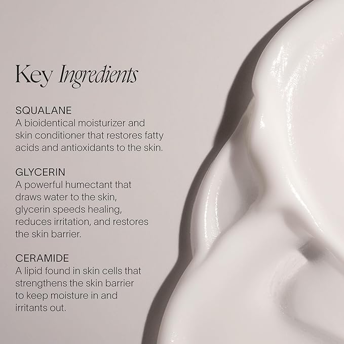 Doctor Rogers Body Cream. Hydrating Unscented Moisturizer for Dry Skin, with Shea Butter, Squalane, Ceramide, & Glycerin Moisturizing Lotion, 6.8 Ounce (200 ml)-FemmiqueWomen