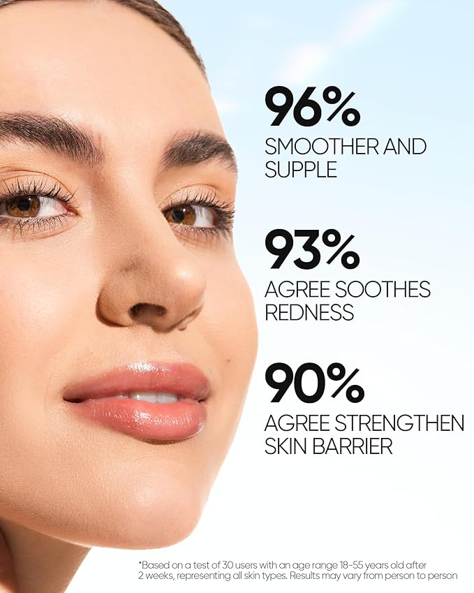 5X Ceramides Moisture Barrier Cream, Hydrating Skin Barrier Repair Face Moisturizer for All Skin Types with Hyaluronic Acid & Centella, Daily Moisturizer, Non-Comedogenic-FemmiqueWomen