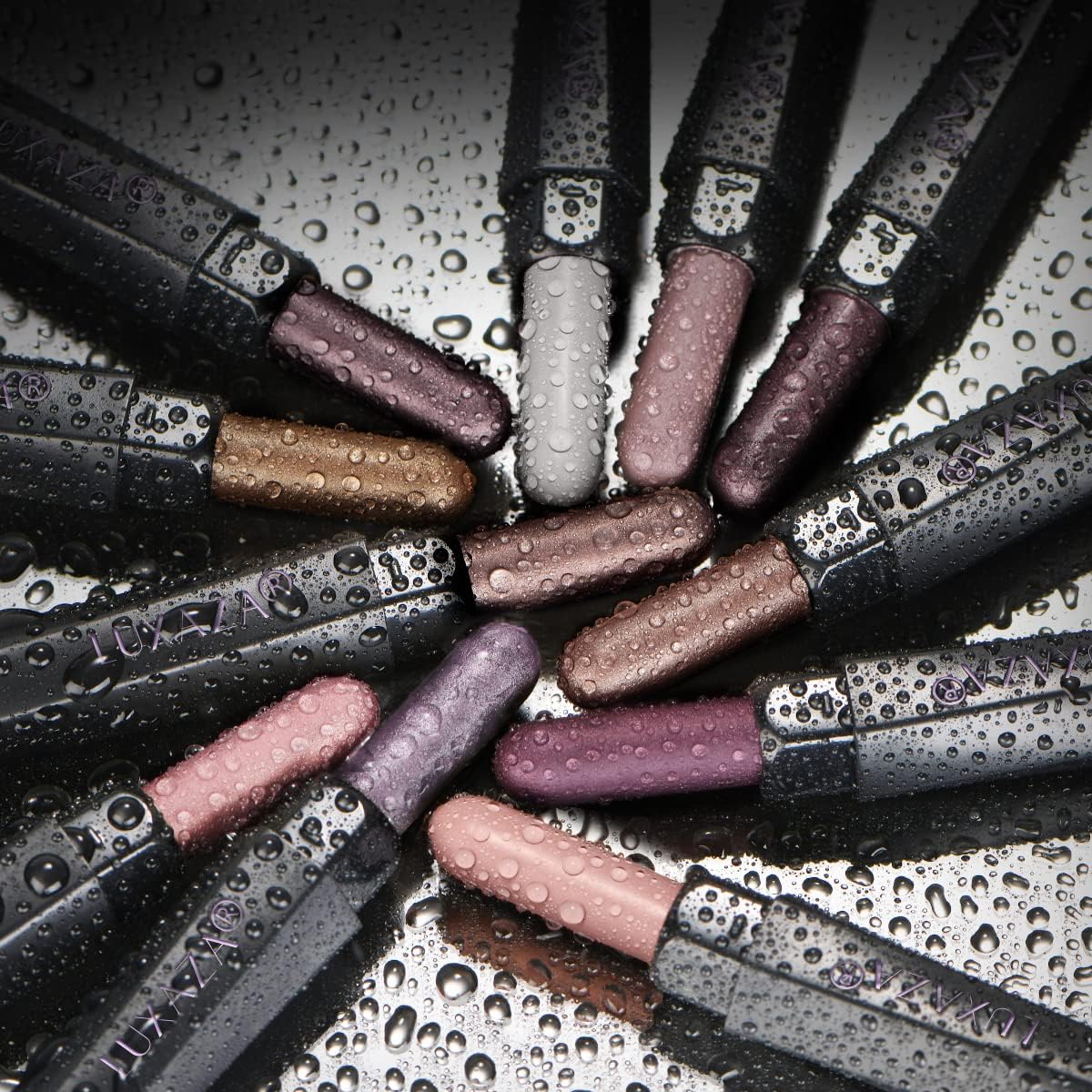 10PCS Eyeshadow Stick, Shimmer And Matte Brown Metallic Cream Eyeshadow Pencil Crayon with Smudge-proof & Waterproof, Eye Brightener Stick, Ideal Gift for Women - Cocoa Crush-FemmiqueWomen