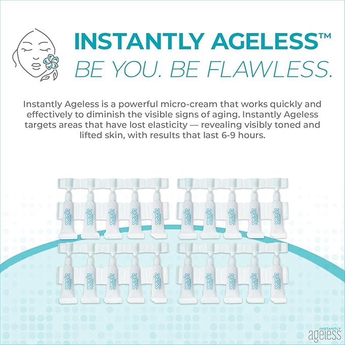 Instantly Ageless Facelift - Instant Eye Bag Remover Puffiness - 20 Vials - Instant Under Eye Bags Remover - Wrinkle Tightener - Instant Wrinkle Remover for Face Instant Lift-FemmiqueWomen