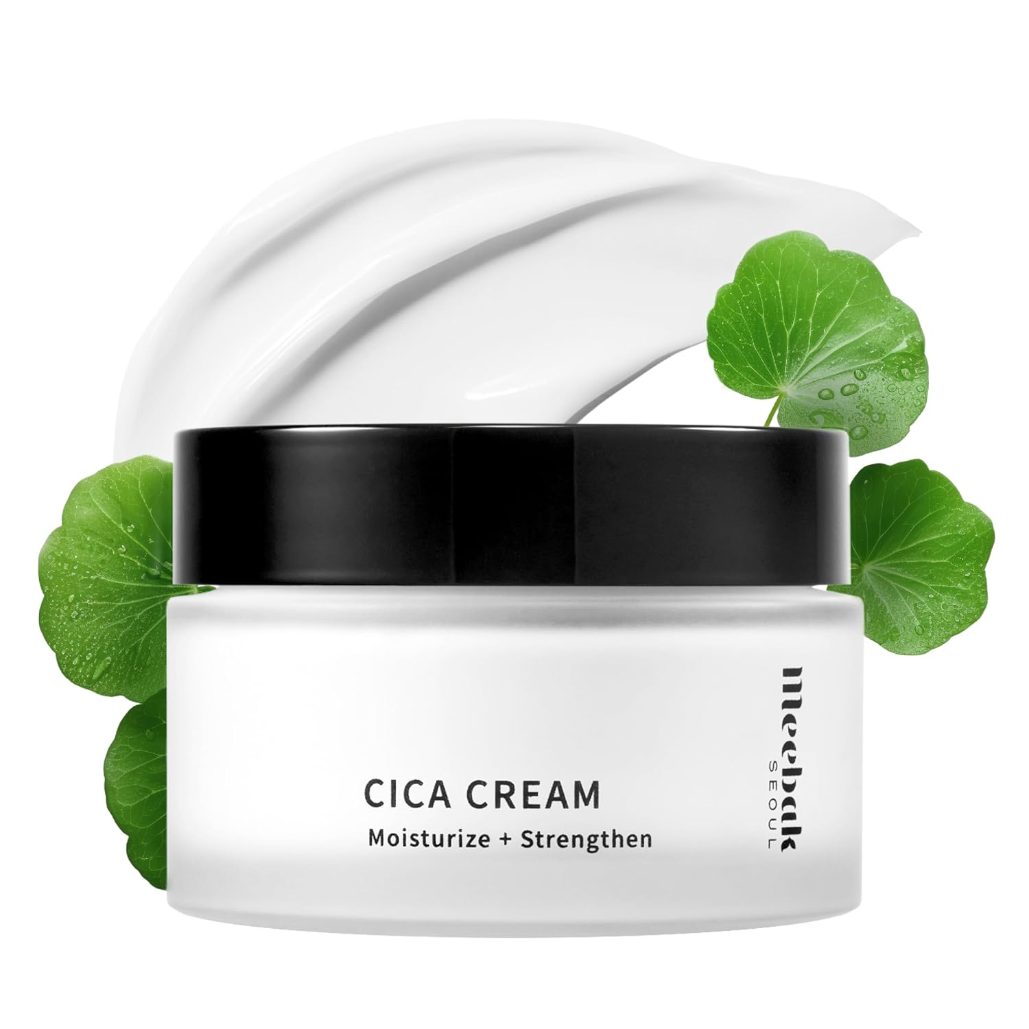 Meebak Cica Cream | Daily Repair Moisturizer with Niacinamide, Ceramide, & Retinol | Deep Hydration & Soothing | Locks in Moisture | Suitable for Sensitive Skin-FemmiqueWomen