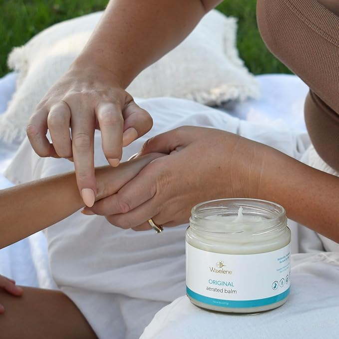 Waxelene Original Aerated Balm Large Jar, Organic Multipurpose Ointment the Petroleum Jelly Alternative Eczema Dry Sensitive Skin Face Moisturizer-FemmiqueWomen