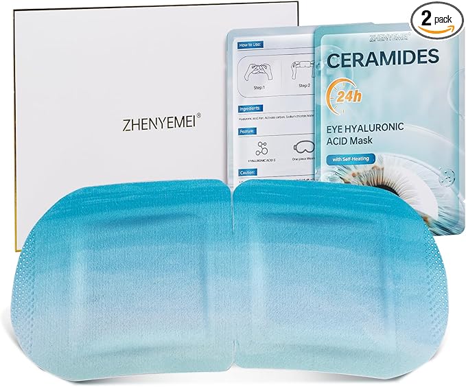 2 Pack Steam Eye Masks SPA Warm Sleep Eye Mask-FemmiqueWomen