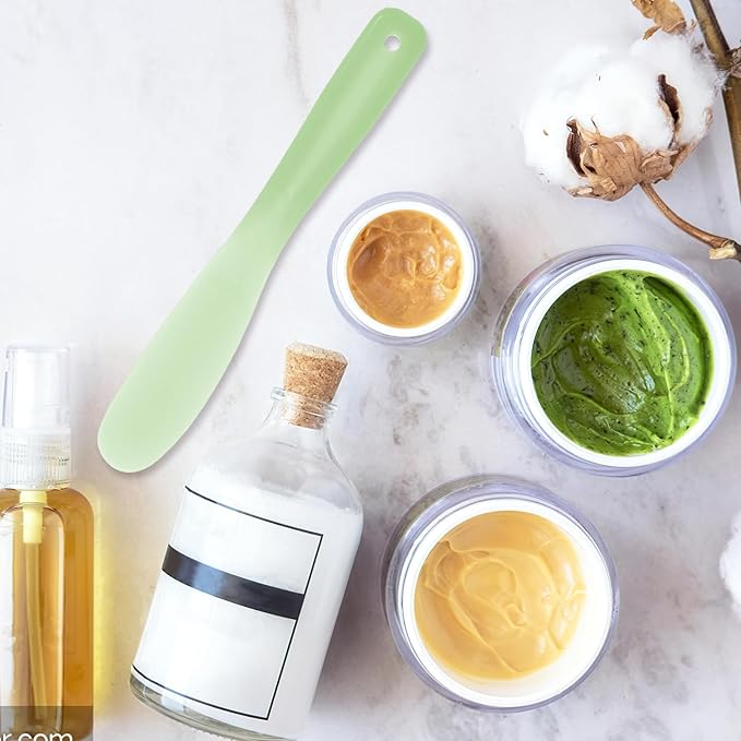 10pcs Tool Stick Makeup Spatulas Makeup Scoop Cosmetic Scoop Sampling Spatula Cosmetics Mixing Spatulas Cosmetic Applicator Spoon Large Mixing Spoon-FemmiqueWomen