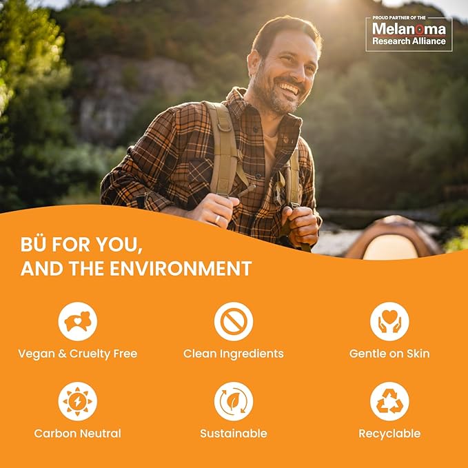 BU SPF 30 Sunscreen Spray for Face and Body, Non Aerosol Spray, Ultrafine WOWmist, TSA Travel Size Sunscreen, Clear, Non Greasy, Water Resistant, White Sage 3.3 oz-FemmiqueWomen