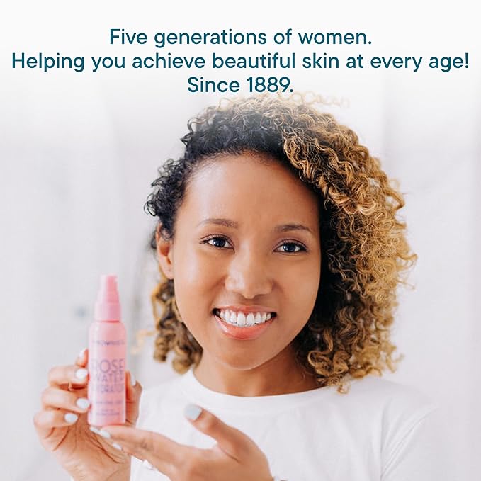 Frownies Rose Water Hydrator Spray - Hydrating Face Mist - Oil Control Toner for Face - Suitable for All Ages and Skin Types, 2oz-FemmiqueWomen