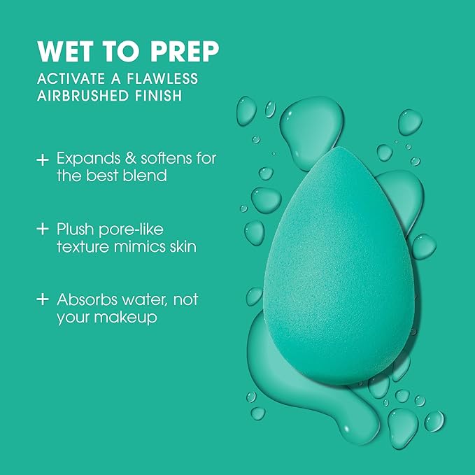 Beautyblender® | Chill Blender Makeup Sponge | Blend Liquid Foundations, Powders and Creams | Streak Free Application | Vegan, Cruelty Free | Made in USA-FemmiqueWomen