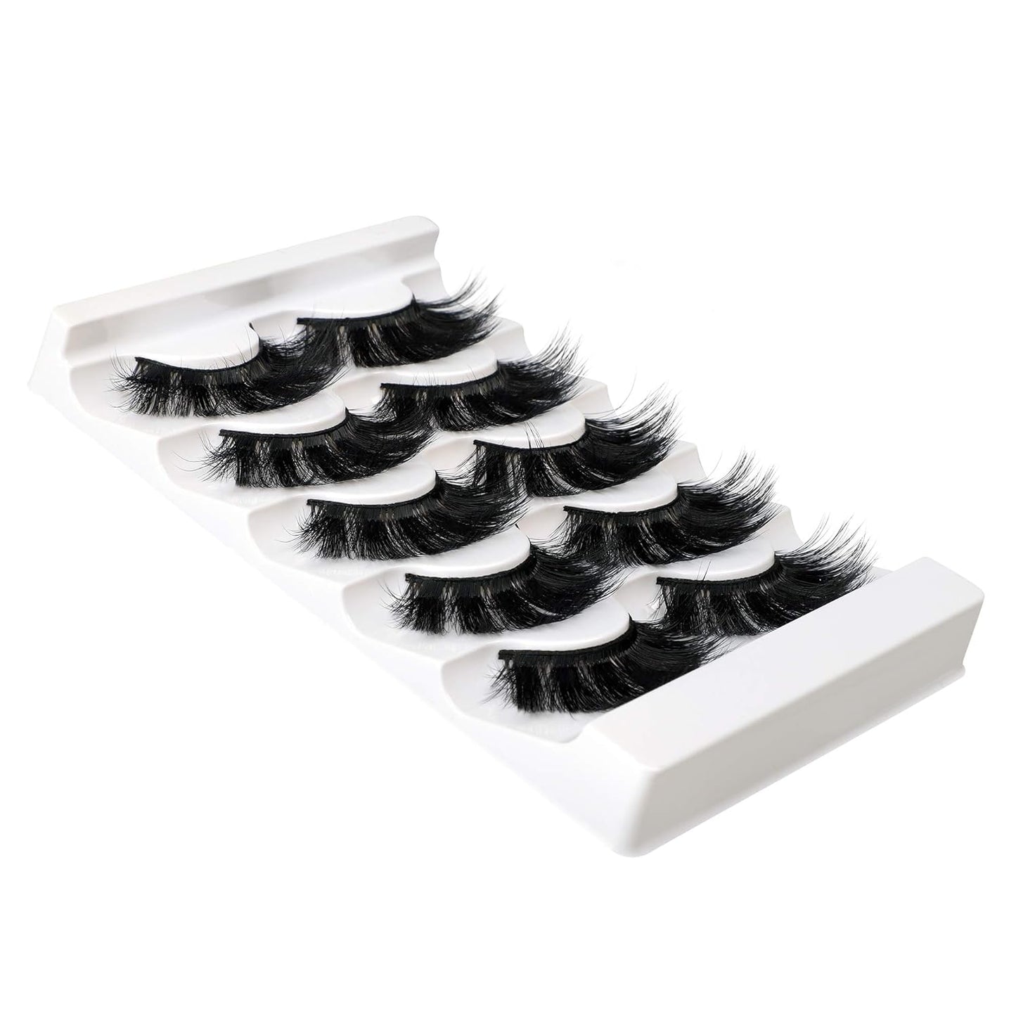 Faux Mink Eyelashes Thick Lashes Volume Dramatic False Eyelashes Luxury Volume Soft Handmade Reusable Lashes Pack-FemmiqueWomen