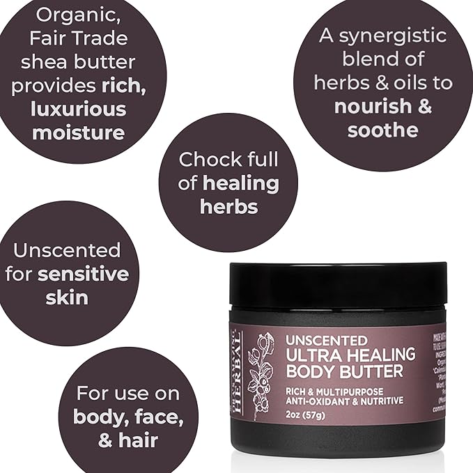 Ora's Amazing Herbal, Eczema Relief, Touchy Skin Salve, Ultra Healing Body Butter, Eczema Cream, Eczema Balm, Herbal Salve, Travel Size, 1oz each-FemmiqueWomen