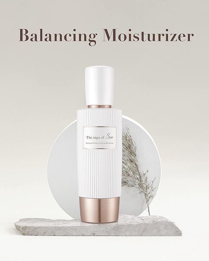 Sooryehan THE SAGA OF SOO Botanical Energy Balancing Moisturizer (120 ml / 4 Fl Oz) - Hypoallergenic Korean Skincare Lotion by LG BEAUTY. Sensitive Skin.-FemmiqueWomen