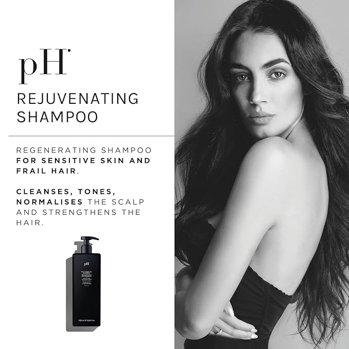 pH PURE HAIR Rejuvenating Hydrating Shampoo - Sulfate-Free Clarifying Natural Shampoo for Thinning, Hair Loss & Hair Growth Repair - 33.8 oz-FemmiqueWomen
