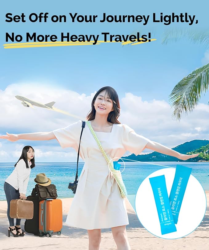 UNIZAAR Fill Collagen Enzyme Powder Face Wash Set of 2 – (0.007 oz * 60EA) Luxurious French Collagen & Urea Infused Korean Cleanser, Travel Face Wash, Travel Size Face Wash for Women, Korean Skin Care-FemmiqueWomen