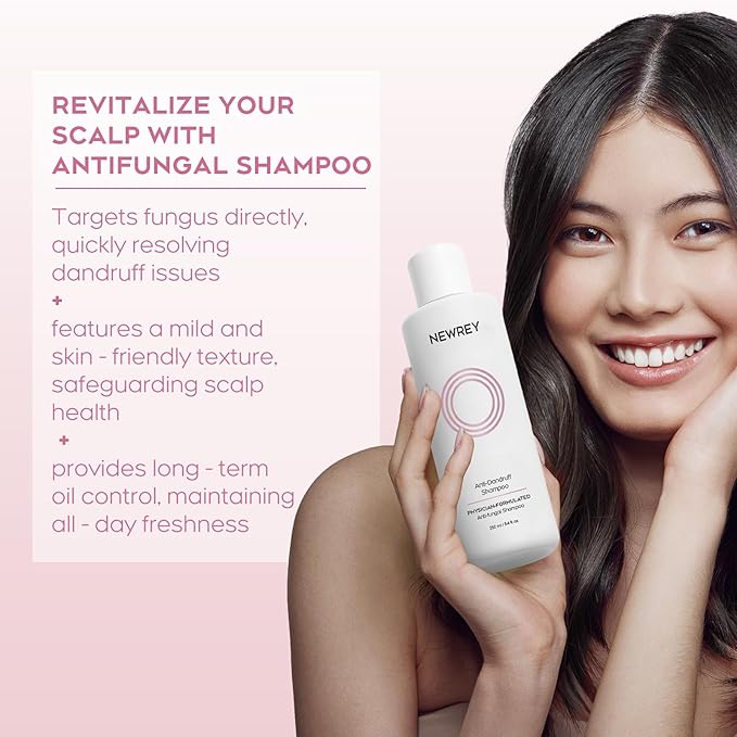 24HR Fast Itch Relief Anti-Fungal Shampoo for Psoriasis, Seborrheic Dermatitis & Folliculitis, Relieves Itchy, Dry Scalp, Sulfate & Paraben Free Anti-Dandruff Shampoo for Men and Women, 8.4 fl oz-FemmiqueWomen