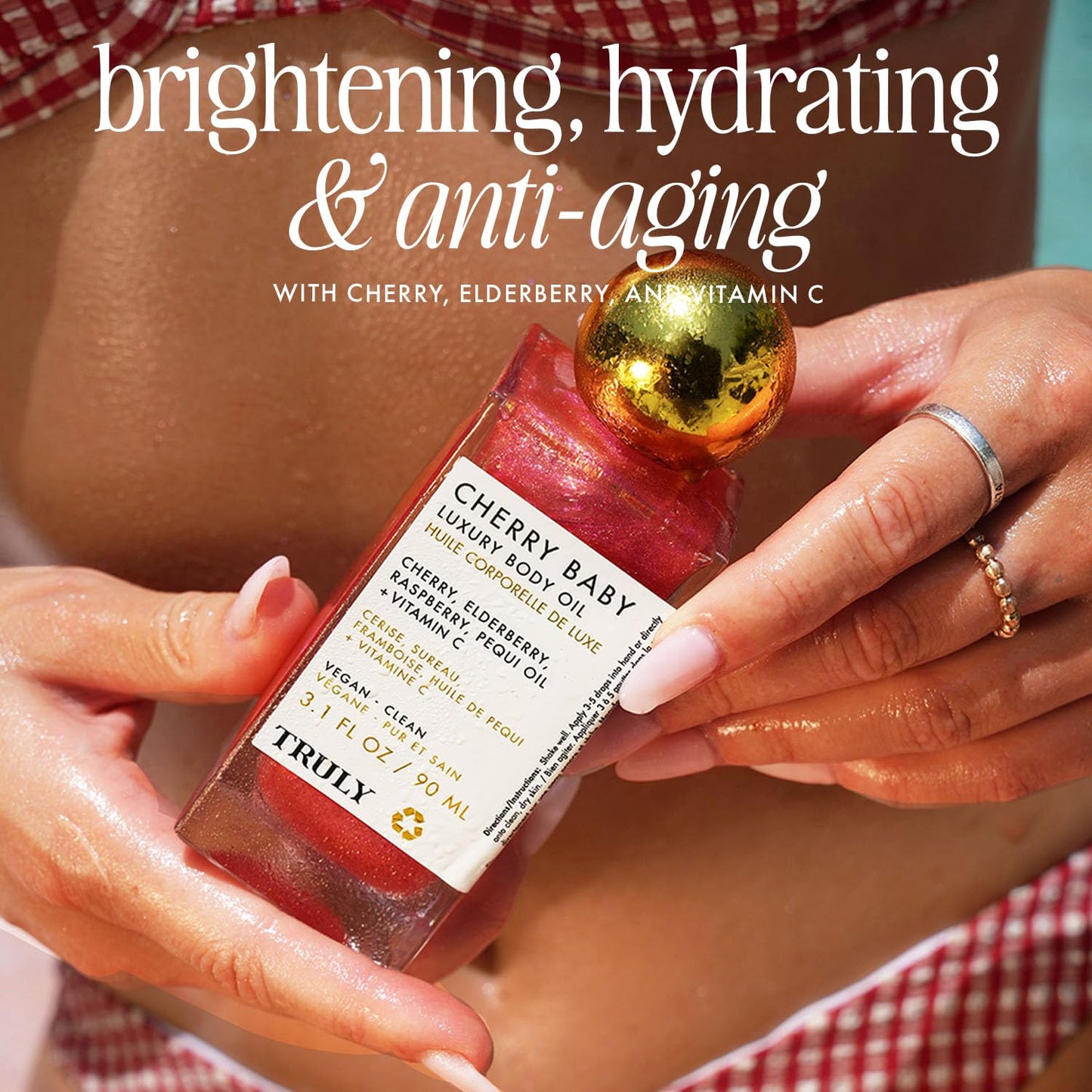 Truly Cherry Baby Luxury Body Oil-FemmiqueWomen