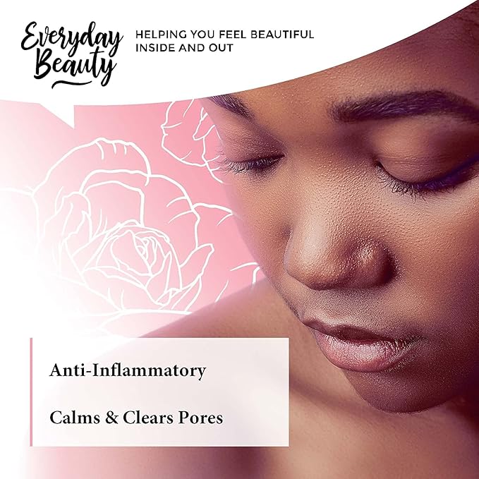 Rose Water Facial Toner - Alcohol-Free Vegan All Natural Refreshing Spray Mist for Face and Hair - Uplifts, Calming & Soothing for All Skin Types 8oz with Fine Mist Cap-FemmiqueWomen